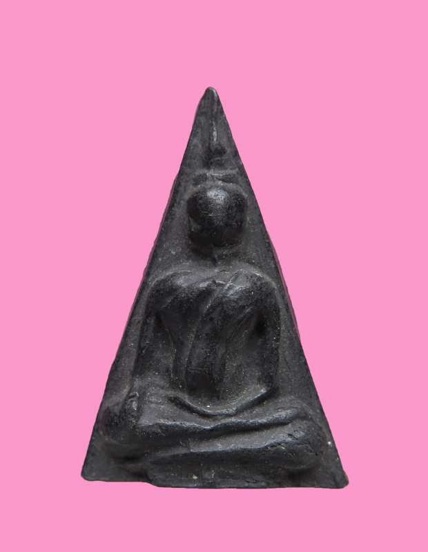 พระพิมพ์หลวงพ่อเล็ก(พระประธาน) วัดคลองขุดเล็ก เนื้อดิน