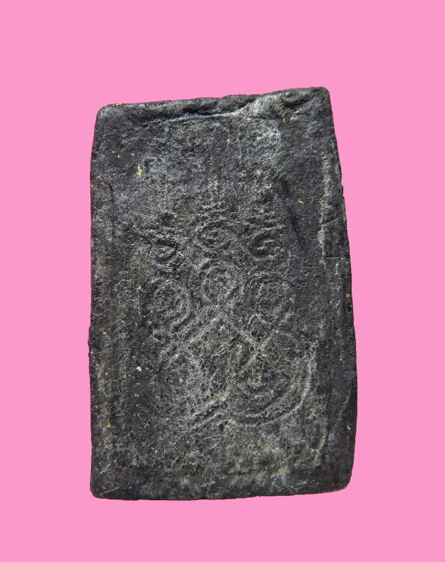 สมเด็จเนื้อว่านลงทอง หลังยันต์ห้า