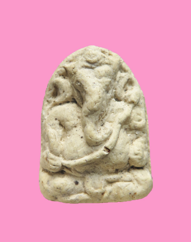 พระพิฆเนศวร โบสถ์พราหมณ์ เสาชิงช้า  เนื้อผงผสมกระเบื้องหลังคาโบสถ์พราหมณ์