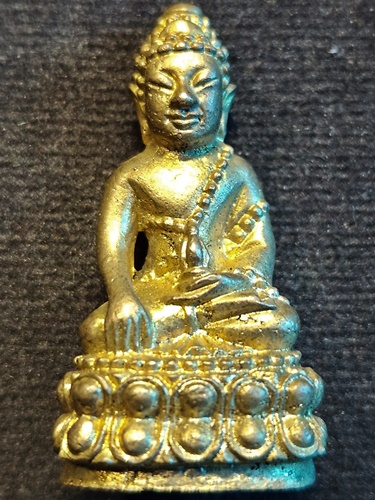 วัดอโศการาม สมุทรปราการ พระกริ่งญาณวิศิษฏ์ หลวงพ่อทอง รุ่นที่2 ปี2548 ตอกโค้ด นะ