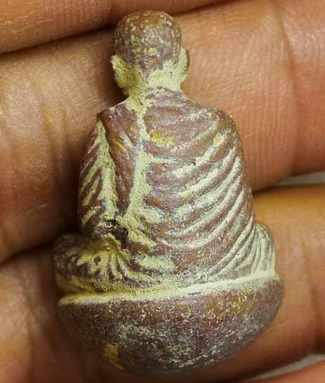 รูปหล่อเบ้าทุบ"รุ่นแรก"หลวงพ่อรักษ์ วัดสุทธาวาสวิปัสสนา อยุธยา ปี59 เนื้อสัมฤทธิ์ ดินไทย เลข924+กล่อ