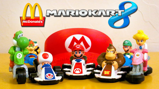 มาริโอ Mario Cart 8 ครบชุด 8 ตัวครับ ของใหม่ 
