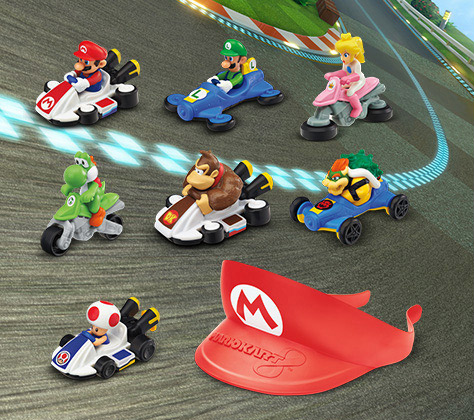 มาริโอ Mario Cart 8 ครบชุด 8 ตัวครับ ของใหม่ 
