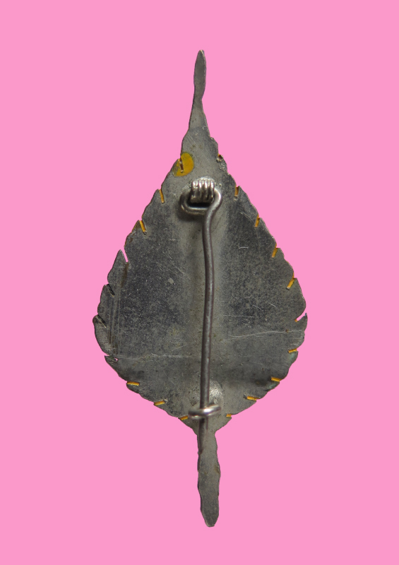 เข็มกลัดพัดยศลงยา พระธรรมกิตติโสภณ (หนู อโนมปัญโญ) วัดสระเกศ ปี 2505