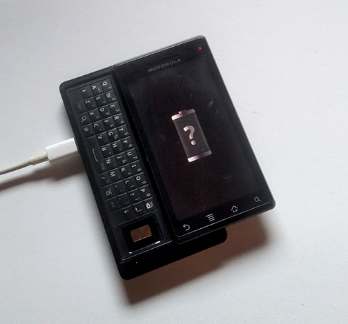 Motorolla Milestone หายาก เปิดติด