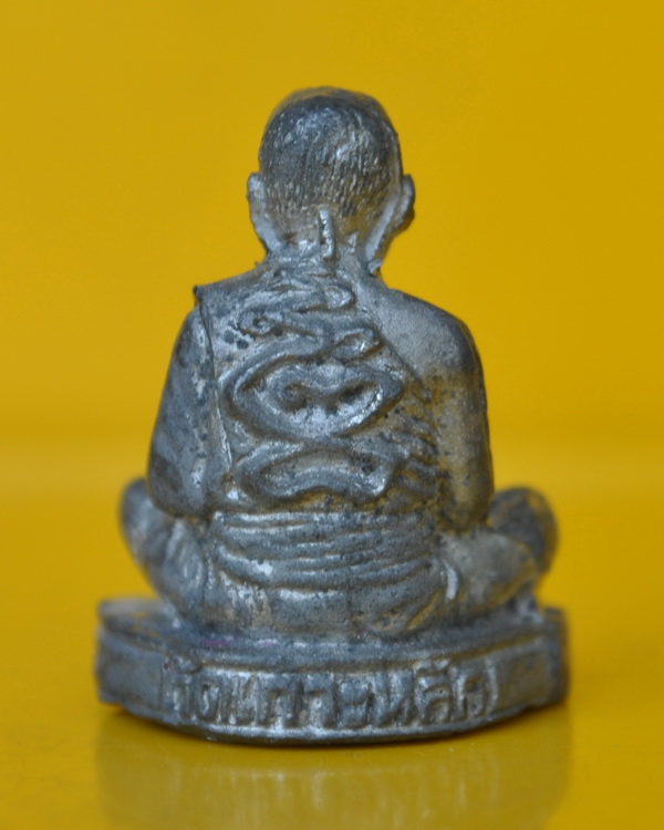 รูปเหมือนลอยองค์เนื้อตะกั่วอวน หลวงพ่อเกตุ วัดเกาะหลัก