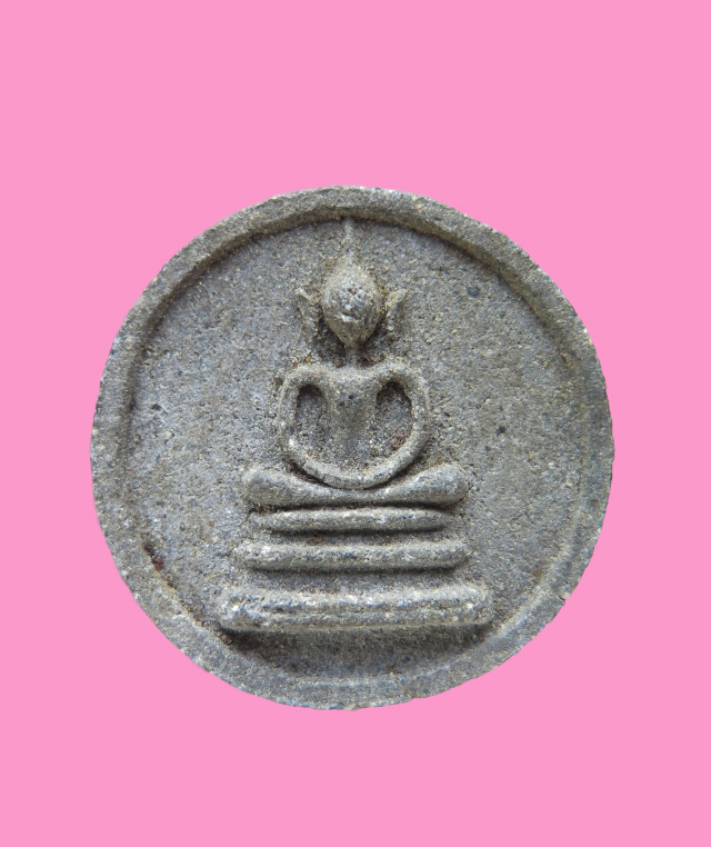 สมเด็จพิมพ์จันทร์ลอย หลังยันต์