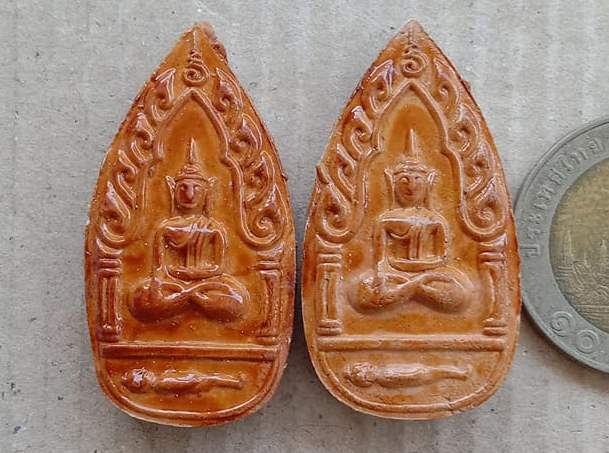 2องค์ พระขุนแผนกุมารทอง เนื้อผงผิวเคลือบ หลวงพ่อเมี้ยน วัดโพธิ์กบเจา อยุธยา ปี40 รุ่นสุดยอดมหาเมตตา