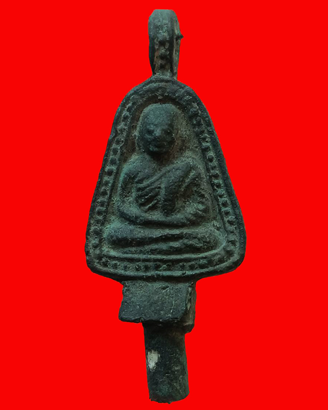 แท้ๆ จากวัด !! เหรียญหล่อจอบใหญ่ หลวงพ่อเงิน รุ่นปืนแตก วัดคงคาราม (บางคลานใต้) ตัดจากช่อกรรมการ (6)