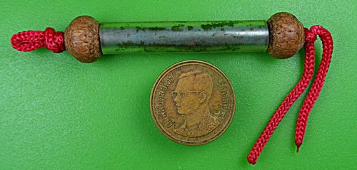 ตะกรุดเมตตาค้าขายอาจารย์อุ้ย เก้ายอด สำนักสักยันต์เก้ายอด อุบลราชธานี .B845.