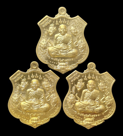 เคาะแรกแดง..พยัคฆ์เจ้าพระยา ๒๕๖๓..ทองทิพย์ ๓ เหรียญ..ล.พ.พัฒน์ วัดห้วยด้วน จ.นครสวรรค์ / ส่ง ems