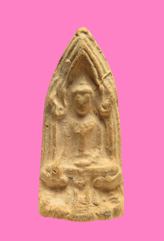 พระโคนสมอ พิมพ์เล็ก หลวงพ่อครื้น วัดสังโฆฯ สุพรรณ