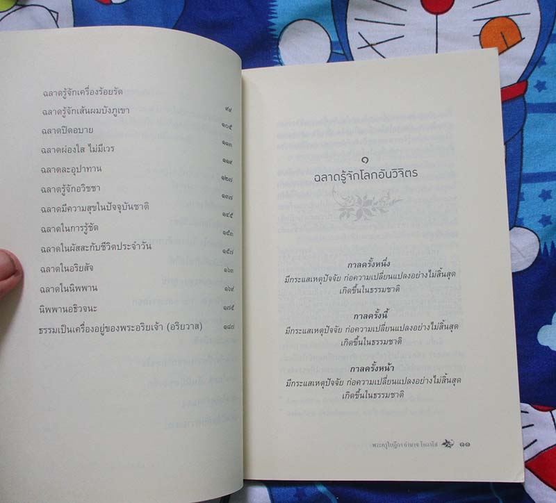  	 หนังสือ ฉลาดสร้างได้ถ้าใจมีธรรมะ