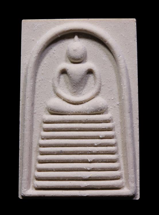 "เคาะเดียว" พระสมเด็จ หลวงพ่อแพ ปี 2541 พิมพ์9ชั้น เนื้อผงเกสร วัดพิกุลทอง จ.สิงห์บุรี  พร้อมบัตรรับ