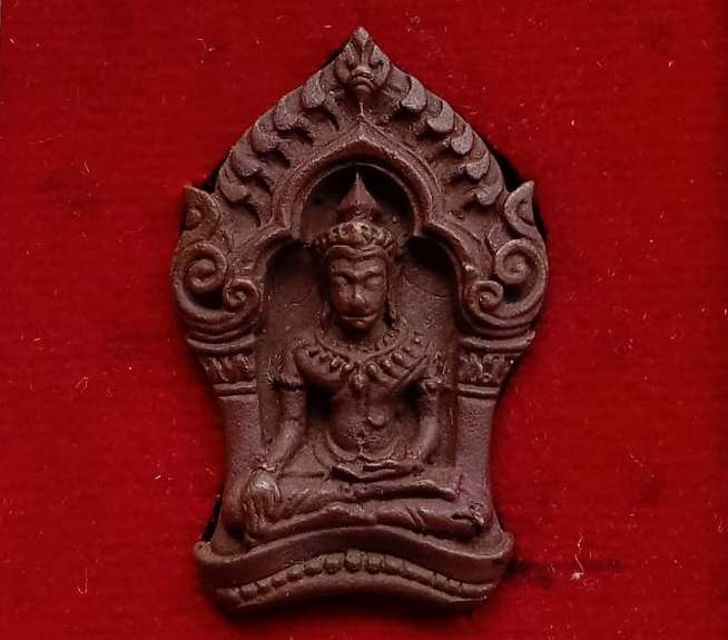 พระยอดขุนพลบ้านค่าย รุ่นแรก หลวงพ่อสาคร วัดหนองกรับ จ ระยอง ปี2552หมายเลข14043 เนื้อสำริด+กล่องเดิม