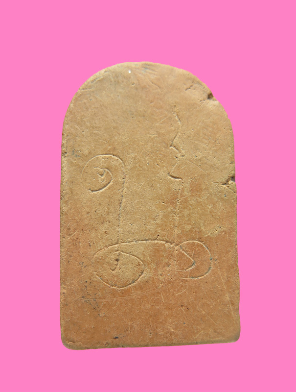 นางกวักเนื้อดิน หลังจาร หลวงเงิน วัดดอนยายหอม