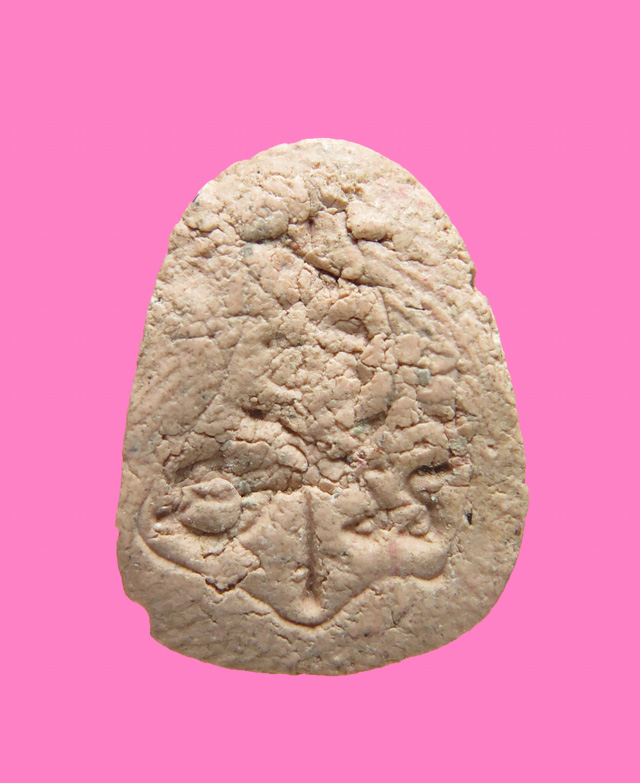 สมเด็จเม็ดแตง หลังยันต์ ไม่ทราบที่