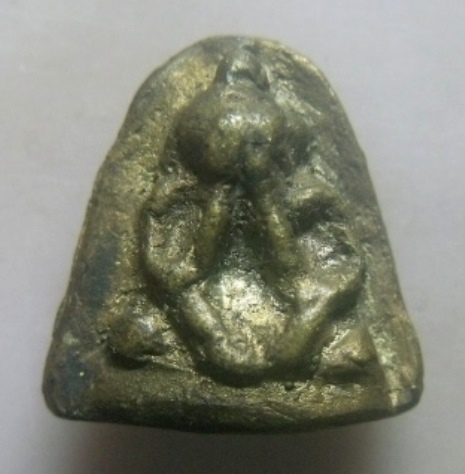 **เบา​ๆ​**พระปิดตามหาอุตม์ พิมพ์ 2 หน้า เนื้อทองผสม เก่า ไม่ทราบที่ สวยๆ**เชิญชมครับ