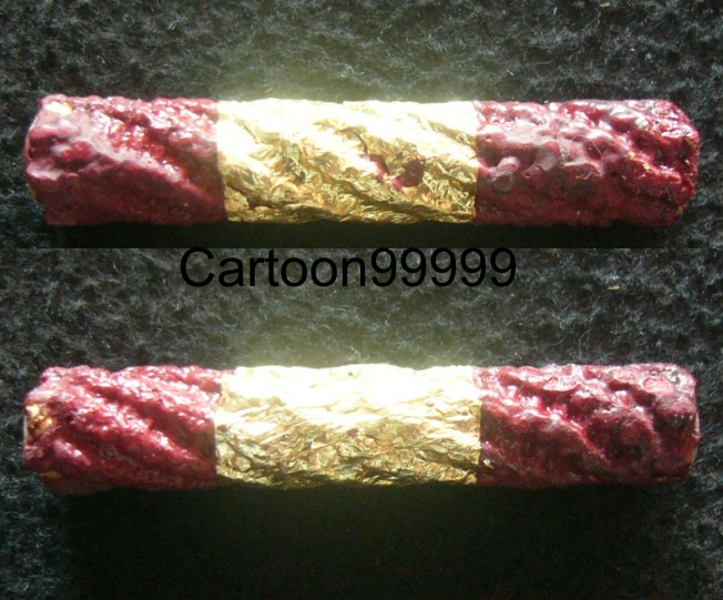 ตะกรุดแดง หลวงพ่อจำลอง วัดเจดีย์แดง อยุธยาครับ สภาพเดิมๆ สวยสมบูรณ์ หายากแล้วครับ