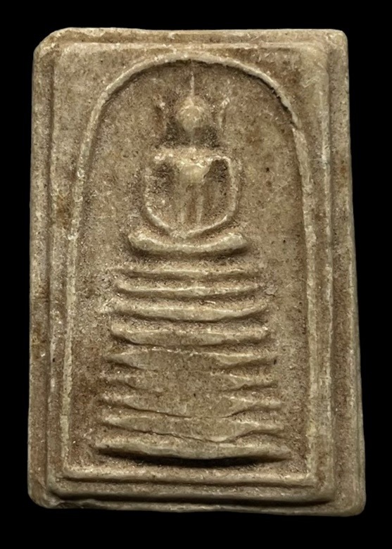 "เคาะเดียว" พระสมเด็จหลวงพ่อกวย วัดโฆสิตาราม ชัยนาท พิมพ์  7 ชั้น เนื้อผงน้ำมัน หายาก