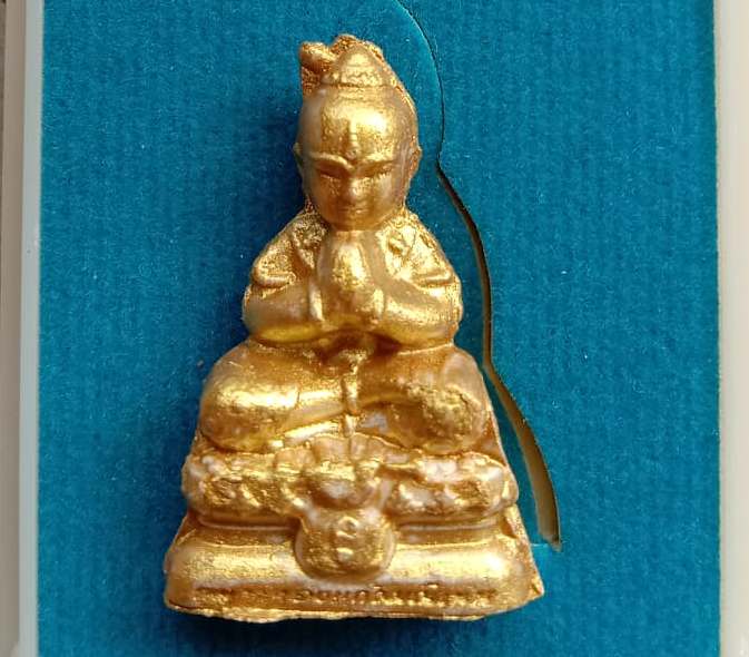 กุมารทองแก้วมณีเทพ(รุ่นแรก)หลวงพ่อสิน วัดละหารใหญ่ จ ระยอง ปี2548 ที่ระลึกวาระทอดฐิน๕๘ +กล่อง