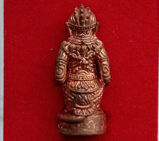 หนุมานหลวงปู่เกลี้ยง วัดเนินสุทธาวาส จ ชลบุรี ที่ระลึก8รอบ รุ่นบุญญฤทธิ์ หมายเลข2178พร้อมกล่องเดิม