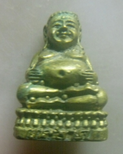 **เบาๆ**รูปหล่อพระสังกัจจายน์มหาลาภ พิมพ์นั่งบัว เนื้อโลหะผสม เก่าๆ ไม่ทราบที่**เนื้อจัด สวยๆ