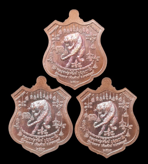 เคาะแรกแดง..พยัคฆ์เจ้าพระยา ๒๕๖๓..ทองแดงมันปู ๓ เหรียญ..ล.พ.พัฒน์ วัดห้วยด้วน จ.นครสวรรค์ / ส่ง ems