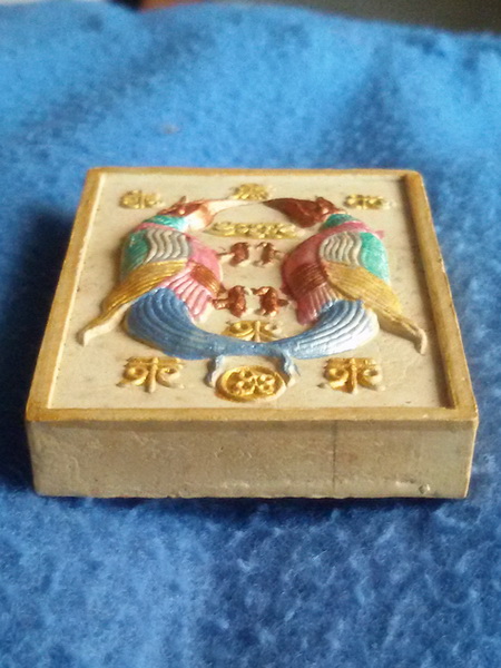 เทพสาริกาคู่ ครูบากฤษณะ อินทวัณโณ วัดป่ามหาวัน จ. นครราชสีมา