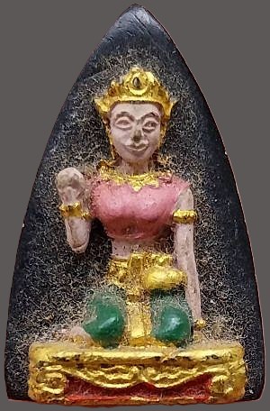 *แม่นางกวัก เนื้อผงลงสี หลวงปู่ทิม อิสริโก ปลุกเสก ออกวัดหนองกาน้ำ ชลบุรี*