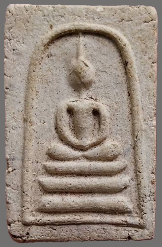 *สมเด็จฯมงคลมหาลาภ ยันต์อิติปิโสภะคะวา เนื้อผง วัดสารนาถฯ ระยอง ปี๒๔๙๙ คุณแม่บุญเรือน ร่วมอธิษฐานจิต