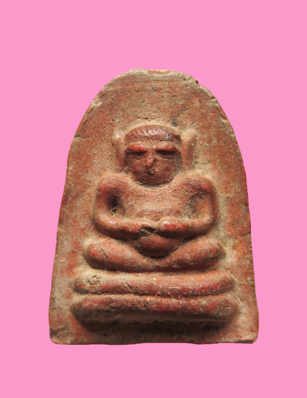 พระสังกัจจายน์ เนื้อผงแดงกล่ำ