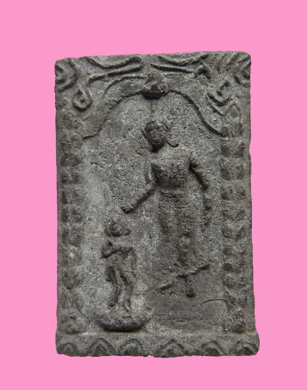 พระปางประสูติ เนื้อว่าน หลังยันต์