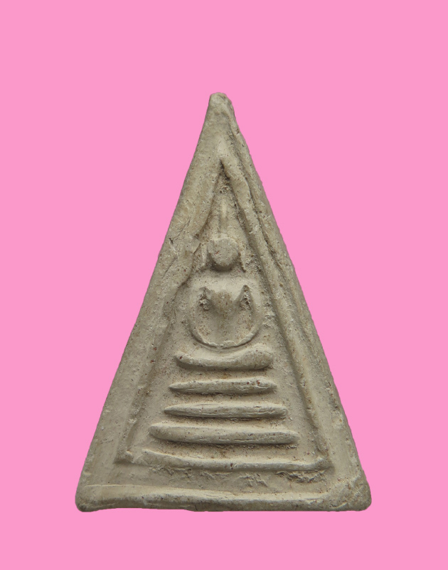 สมเด็จหน้าจั่ว เนื้อดิน