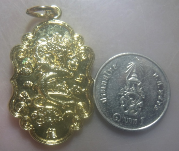 **เบาๆ**เหรียญมังกรทอง วัดมังกรกมลาวาส (วัดเล่งเน่ยยี่) ปี ๒๕๖๗**กะไหล่ทอง สวยๆ