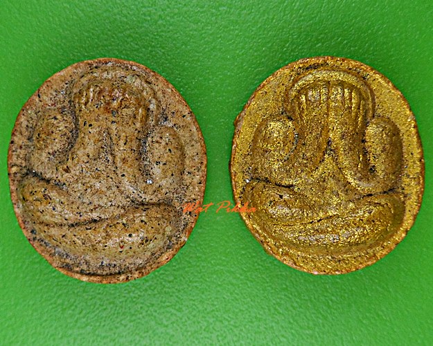 พระปิดตาหลวงพ่อมหาวารี วัดทรงธรรม สมุทรปราการ-คู่- .D50.