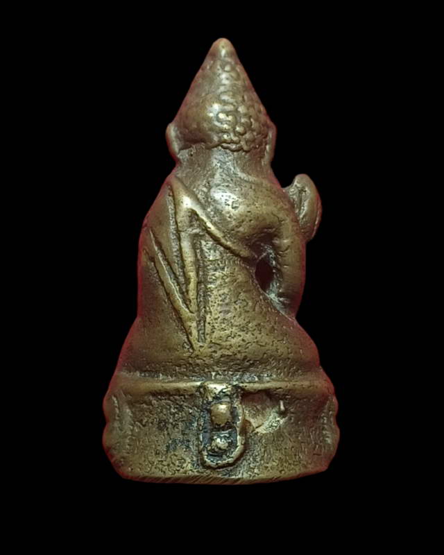 พระกริ่งถือดอกบัว พิธีวัดประสาทบุญญาวาส สามเสน กทม.ปี๒๕๐๖