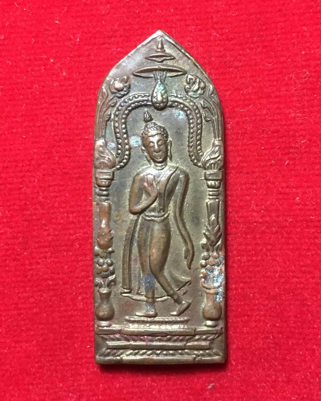 พระลีลายอดอัฏฐารส พิธีพระกริ่งนเรศวร จ.พิษณุโลก ปี2507