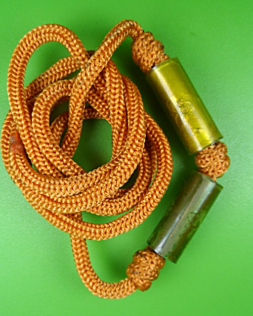 ตะกรุดคู่กันภัยหลวงปู่สิงห์ วัดบ้านขี้เหล็ก ศรีสะเกษ .B847.