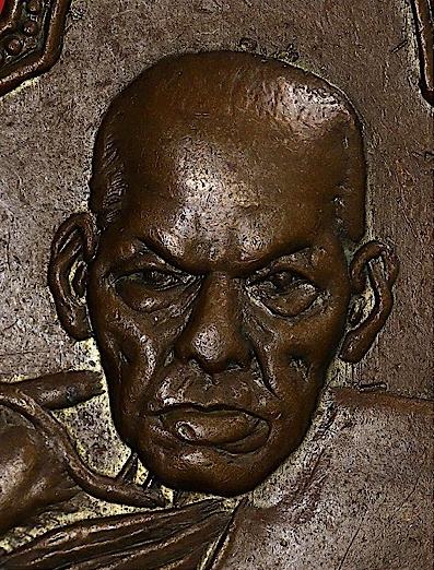 ***พระดีปีลึกๆ***เหรียญสองหน้า หลวงพ่อทบ-หลวงพ่อเขียน เนื้อทองแดงกะหลั่ยทอง ปี2499