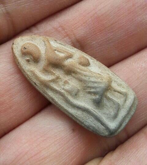 พระเนื้อดินเผาไม่ทราบที่ เคาะเดียว   