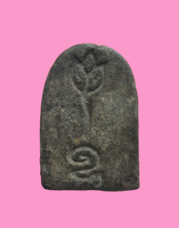 ซุ้มกอผงใบลาน หลังดอกบัว ยันต์อุ หลวงพ่อแย้ม วัดสามง่าม จ.นครปฐม ปี 2551