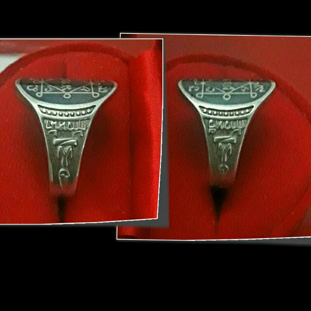 แหวนเงินลงถม ก้าวหน้า-ก้าวทวี ย้อนยุค๒๕๐๗ วัดพระญาติการาม อยุธยาปี๕๙