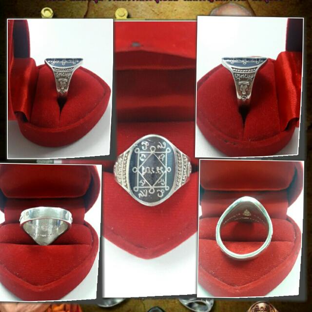 แหวนเงินลงถม ก้าวหน้า-ก้าวทวี ย้อนยุค๒๕๐๗ วัดพระญาติการาม อยุธยาปี๕๙