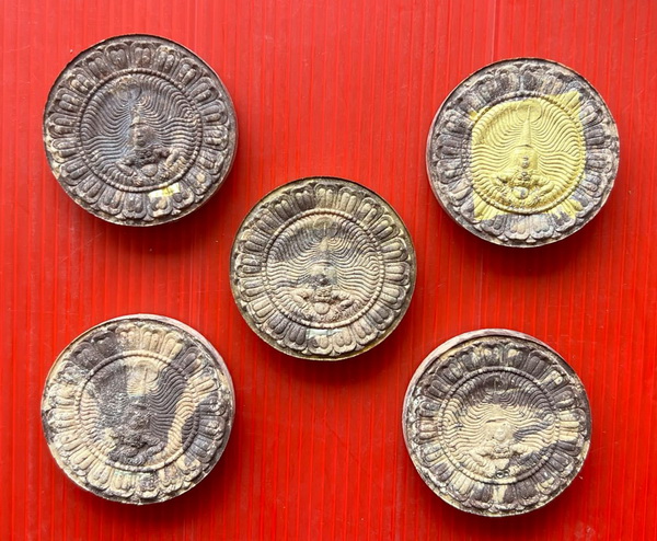 จตุคามรามเทพ รุ่นโคตรรวย พ.ศ.2550 เนื้อว่าน ขนาด 5 CM. พร้อมกล่องเดิม ผู้ชนะประมูล รับพระ 5 องค์