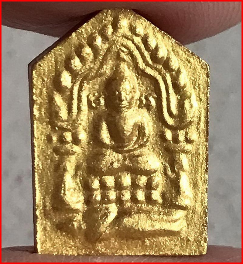 พระขุนแผนพรายกุมาร พิมพ์เล็ก รุ่นเมตตามหานิยม 91 หลวงพ่อคูณ วัดบ้านไร่ ปี 2557 ฝังตะกรุดเงิน