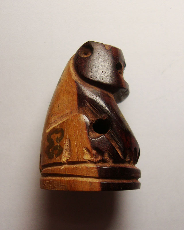 เสือ ไม้แกะ มีจาร ไม่ทราบที่