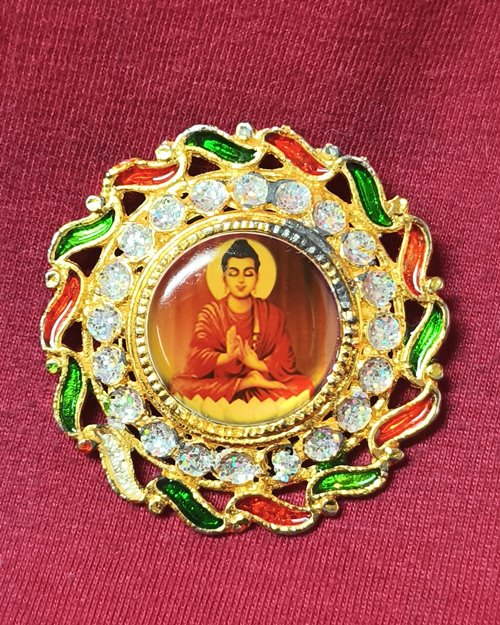 เข็มกลัด พระพุทธเจ้า ประเทศอินเดีย