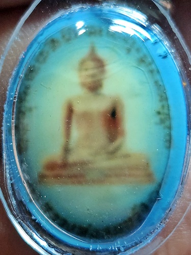 วัดกลางบางพระ นครปฐม ล็อคเก็ต หลวงพ่อสมหวัง หลัง หลวงพ่อพุฒ 