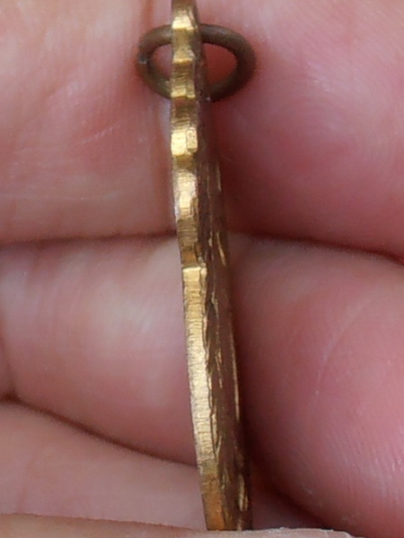 เหรียญหลวงปู่ใจ หลังพระประจำวัน(อังคาร) วัดเสด็จ สมุทรสงคราม รุ่น๒ ปี๒๔๙๔